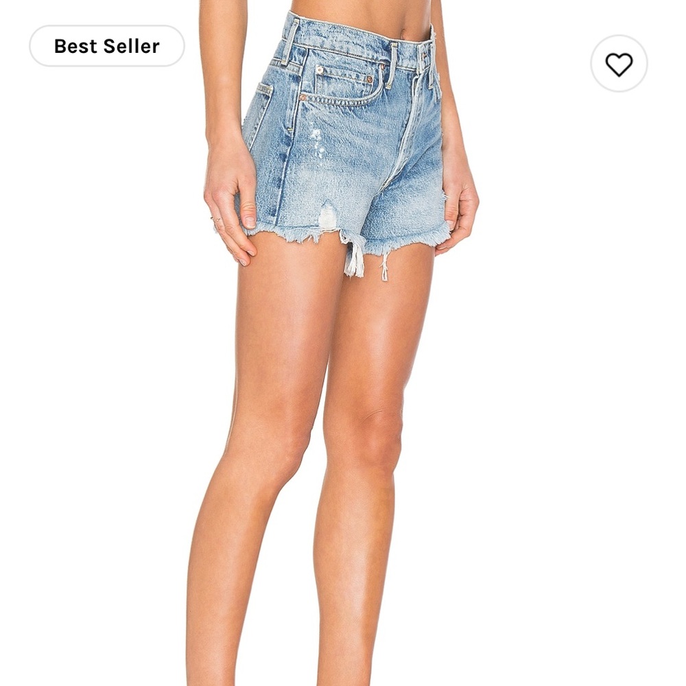 Agolde Parker Vintage Cut Off Short - Picture 3 of 14